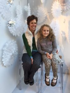 Kathy Cramer and her daughter