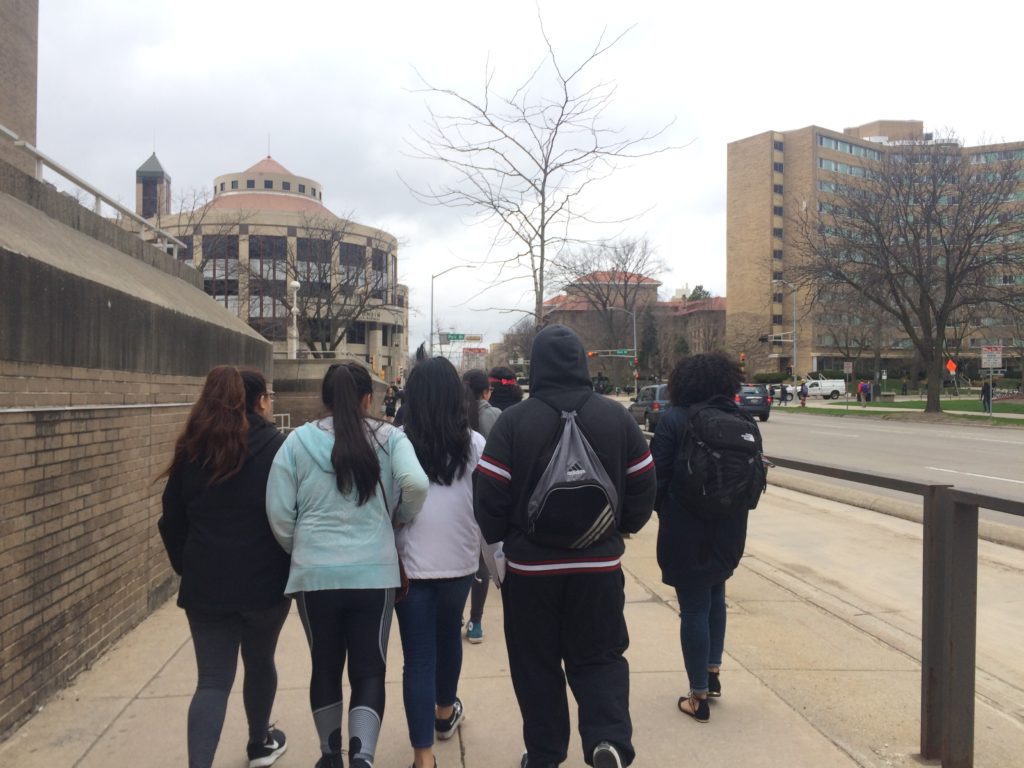 Students from C.A.M.P. Bayview