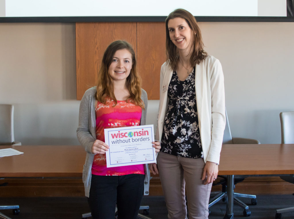 4-W Award: International Studies