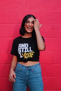 Shreya - getting out the vote