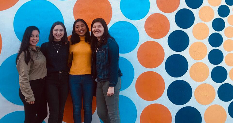 Former Morgridge Center Interns at Impact Conference