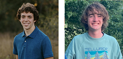 Isaac and Collin