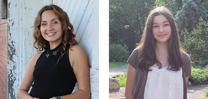 Payton Eilers and Leela Hart